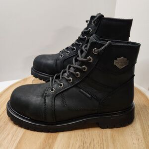 Harley-Davidson Lagarto CT Work Boots – Men’s 9.5 | Black | Composite Toe